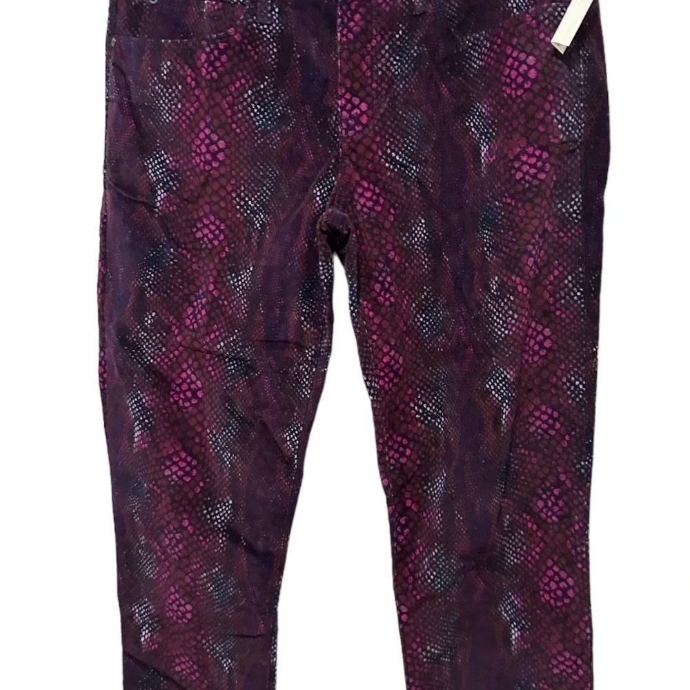 Gap 1969 Snake Print Leggings Jeans Cords Size 28 Regular - Picture 4 of 16